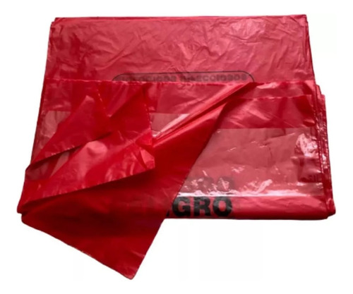 Bolsa Roja Para Residuos | Ambiderm 50x60 - Paquete C/25