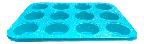 Molde Charola Cupcakes 12pzs Muffin Reposteria Molde Hornear