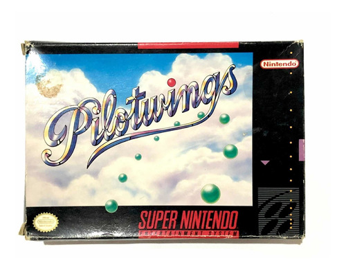 Pilotwings - Caja Original De Super Nintendo