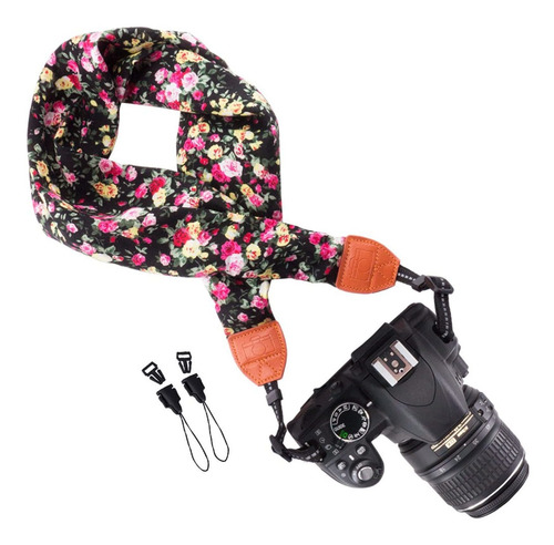 Soft Scarf Camara Neck Shoulder Strap Belt Para With All