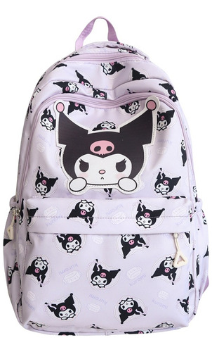 Kawaii Kuromi Kitty Cat Bagpack Mochila Escolar