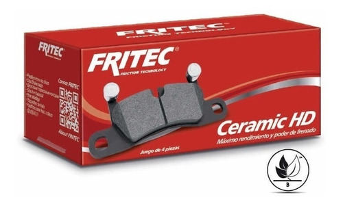 Balatas Delanteras Dodge H100 2.5l 2010 Fritec