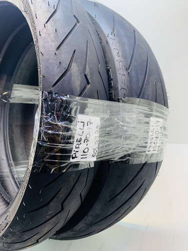 Pneu Dianteiro Pneu Traseiro 110/70/17 150 /60/17 Cod 1457 (Usado)