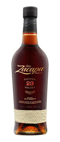 Botella De Ron Zacapa Gran Reserva 23 Años 750 Ml 