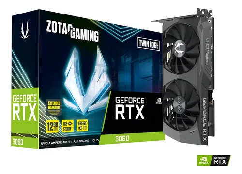 Placa de vídeo Nvidia Zotac Gaming GeForce RTX 30 Series RTX 3060...