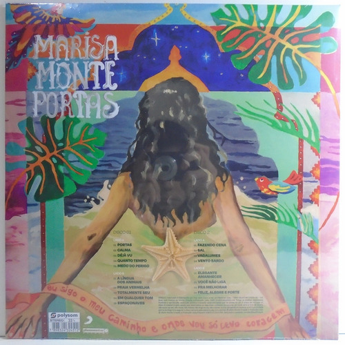 Marisa Monte - Portas Lp Duplo Capa Dupla Lacrado