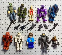 Comprar Megabloks Mega Construx Halo Lote Mix Figuras (54) 1 Halo