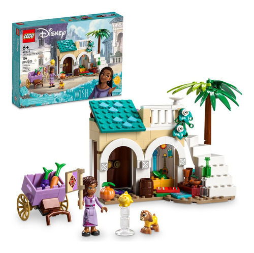 Kit Lego Disney Asha En La Ciudad De Rosas 43223 154 Piezas