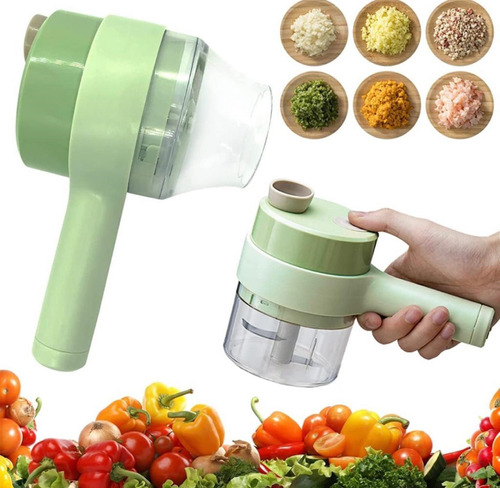 Triturador Vegetales Cortador Picador Usb 2en1