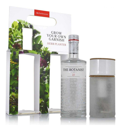 Kit Gin The Botanist Islay Dry 700ml (com Vaso)