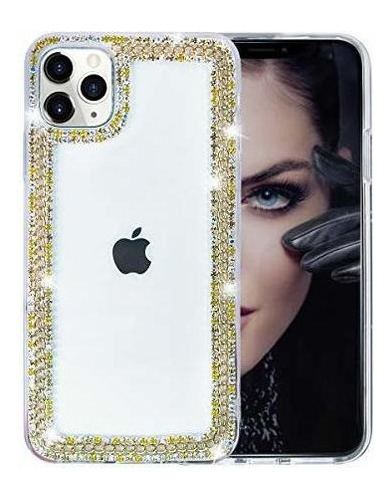 Bonitec Jesiya Para iPhone 11 Pro Max Case 3d Glitter Sparkl