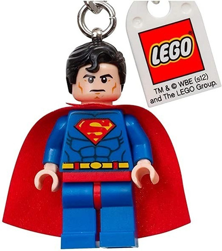 Imagen 2 de 5 de Mini Llavero Lego Superman
