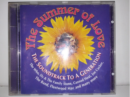 The Summer Of Love Cd Woodstock The Who Canned Heat Santana 