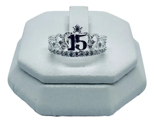 Anillos de xv años de plata sale