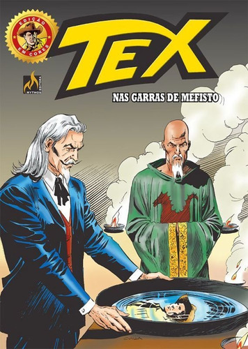 Tex Edição Em Cores Nº 047: Nas Garras De Mefisto, De Bonelli, Gian Luigi. Editora Mythos, Capa Mole Em Português