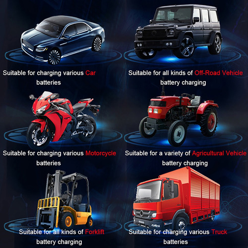 Imagen 3 de 7 de Cargador De Batería 12 Voltios Para Motos Y Carros