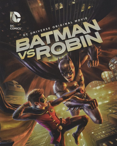 Batman Vs Robin Dc Comics Pelicula Steelbook Blu-ray