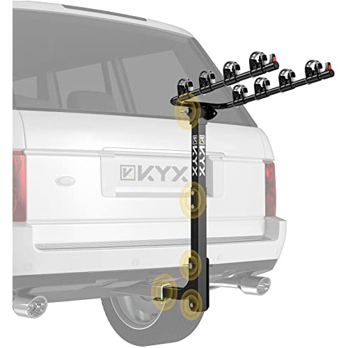 Kyx 4 Bike Car Hitch Rack - Bicycle Racks Mount Carrier With