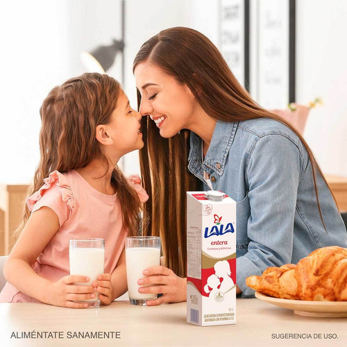 Leche Lala Entera 6 Pack De 1l C/u