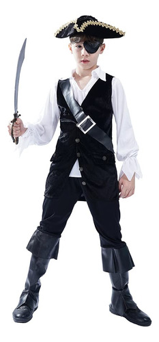 Dsplay Disfraz De Pirata Para Nios, Cosplay, Ropa De Bucaner