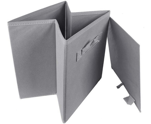 Canasto Grande Caja Organizador Tela Plegable Compacto 28x40