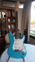 Comprar Squier By Fender Stratocaster (usado) Diestro Miami Blue Laurel Indio