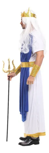 Nova Disfraces De Poseidón Del Rey Poseidón De La Mitología