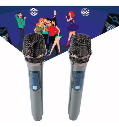 . Universal Micrófono Inalámbrico Profesional Karaoke Kit