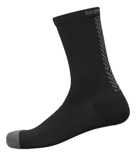  Medias Ciclismo Shimano Original Tall Socks Ne-gris Avant