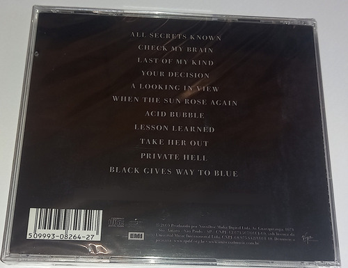 Cd Alice In Chains - Black Gives Way To Blue (lacrado) Estandar