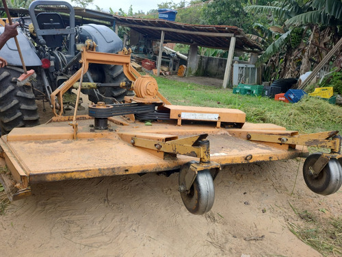 Trator Valmet Bf 750 4x4 Com Roçadeira Baldan Dupla 2.7 Mts