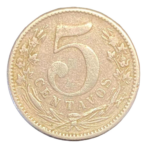 Colombia - 5 Centavos - Año 1886 - Km #183 - Libertad