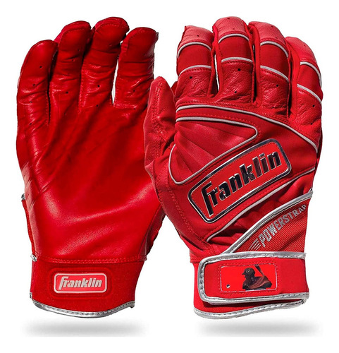 Guanteletas Beisbol Franklin Chrome Ps Rojo Adulto Talla Grande