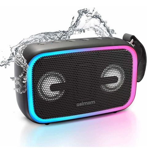 Asimom Altavoz Bluetooth Portatil Grave Fuerte 28 Ipx7