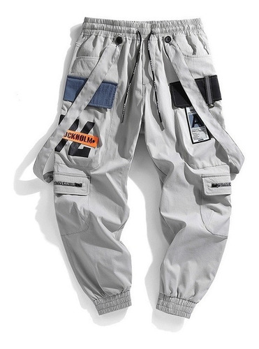 Pantalones Estampados De La Calle Hip - Hop Juvenil