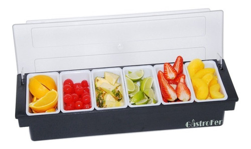 Organizador Frutas Hielo Flair Coctel Barman Bartender Bar