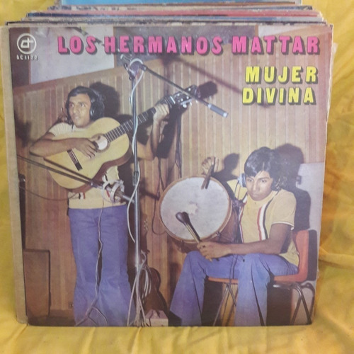 Vinilo Los Hermanos Mattar Mujer Divina A F3