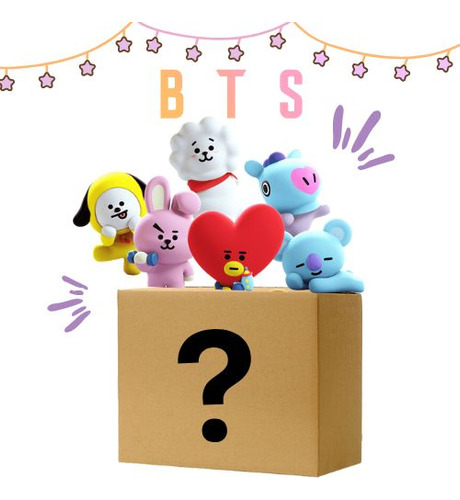 Bts21 Caja Sorpresa K -pop 5 Articulos Bts Army