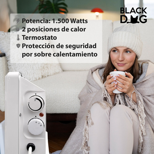 Panel Convector Enxuta Pcenx3515 1500w Blanco + Auriculares