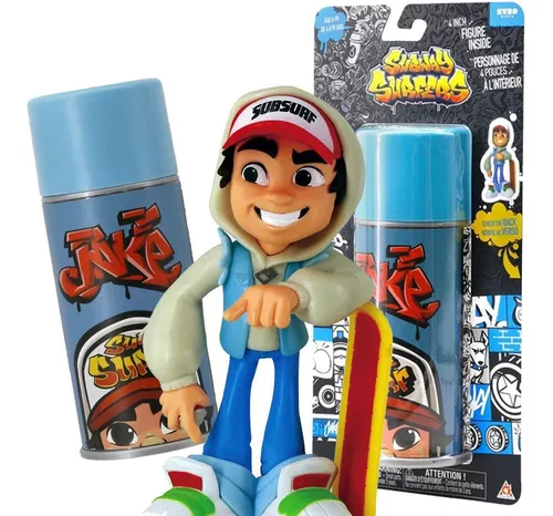 Boneco Jake Subway Surfers Spray Crew - Bang Toys