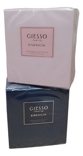 Perfume Giesso Pack- Esencia Woman X100ml + Esencia Men X100