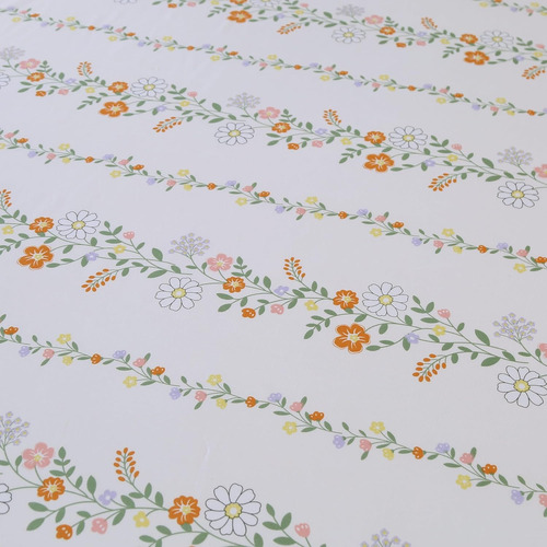 Juego De Sábanas Bajeras De 4 Piezas Con Estampado Floral Ro