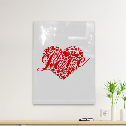 Cuadro Deco I Love Me (d0529 Boleto.store)