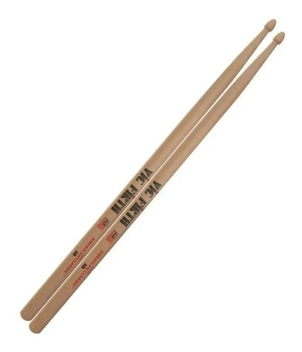 Baquetas Palillos Vic Firth 5b American Classic Punta Madera