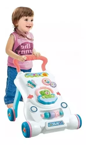 Caminador Andador para Bebé Didáctico Actividades c/ Sonidos