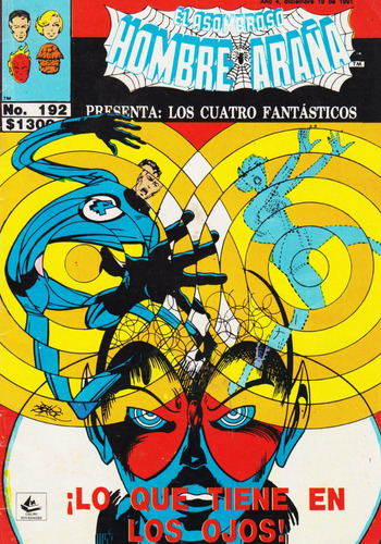 Comic Asombroso Hombre Araña Presenta # 192 Los Cuatro 