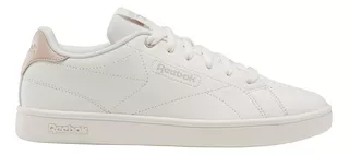 Tenis Reebok Court Clean Blanco Con Rosa Mujer Diseño De La Tela Liso Talla 25.5 Mx