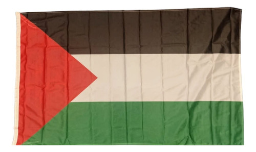 Bandera Palestina   Reglamentaria 90x144 Cm-reforzada