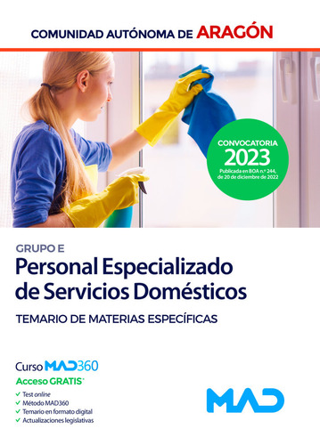 Libro Personal Especializado Servicio Domestico Grupo E T...