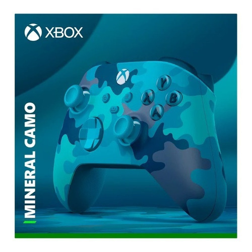 Control Inalámbrico Xbox Series X|s, Xbox One Mineral Camo Color Mineral Camo